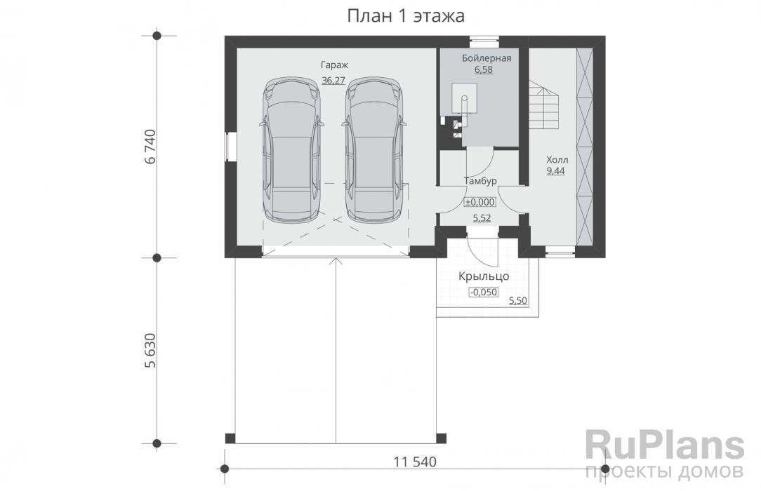 Проекты гаражей из пеноблоков в Югре